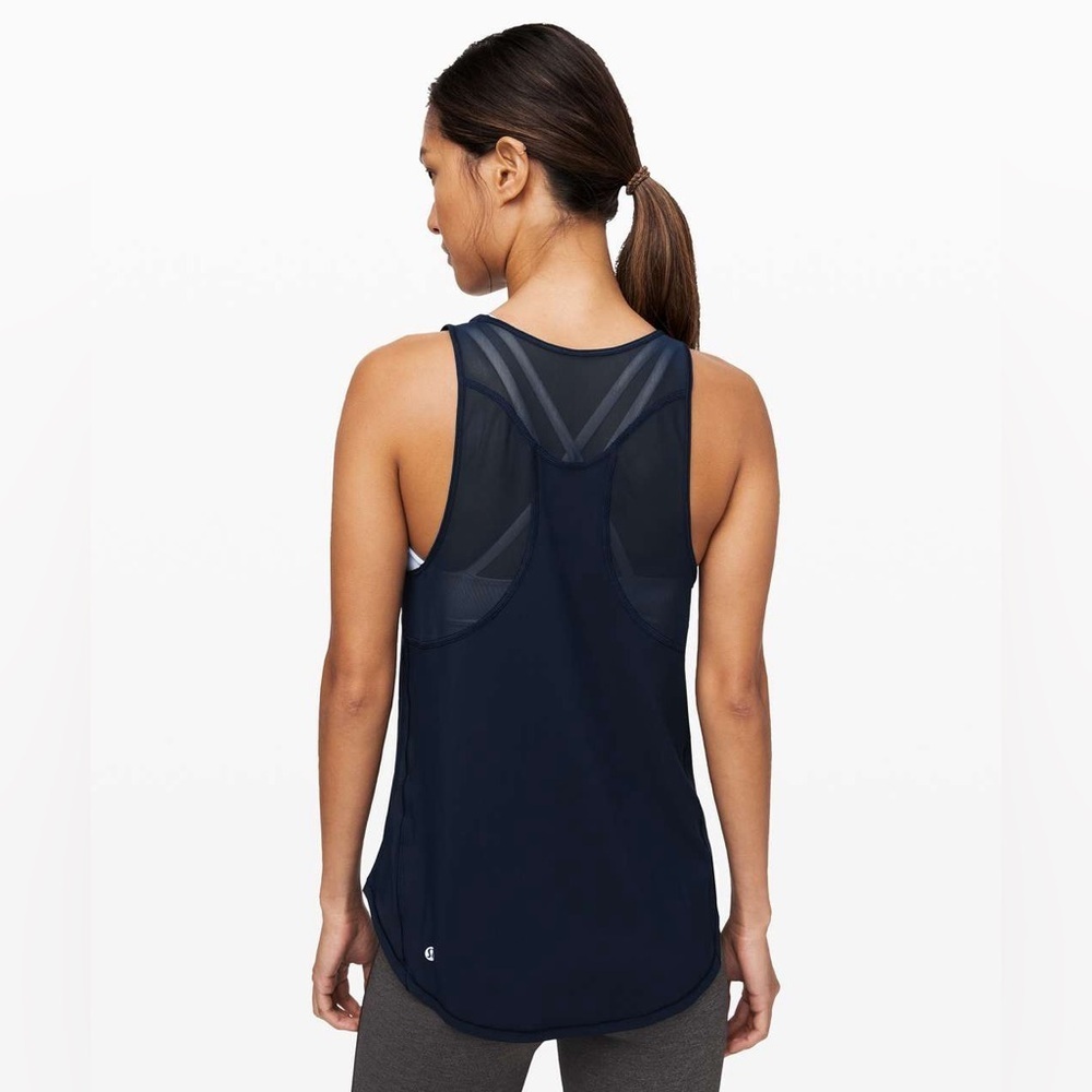 Lululemon Sculpt Tank II Dark Blue No Tags See Measurements SZ: XS